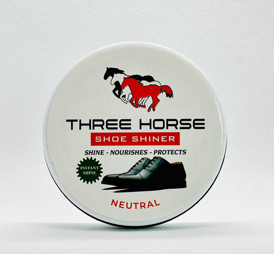 THREE HORSE INSTANT SHOE SHINER SPONGE