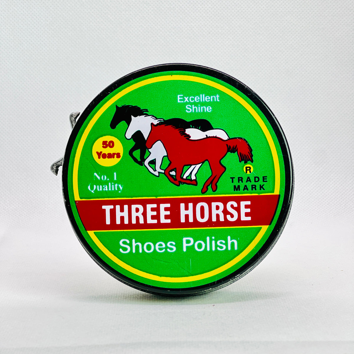 THREE HORSE WAX SHOE POLISH