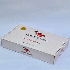 THREE HORSE PREMIUM SHOE CARE KIT ( ALL COLOURS )