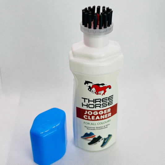 THREE HORSE JOGGAR CLEANER     (BRISTLE BRUSHING CAP)